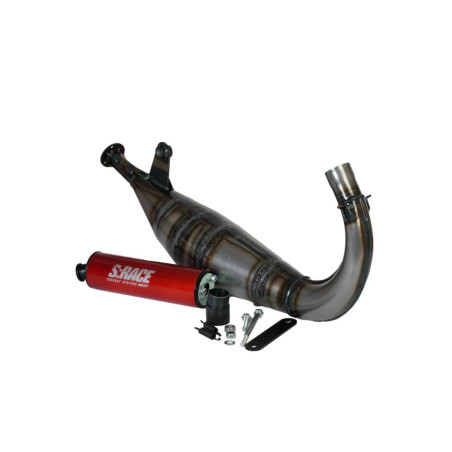 Escape 85-100cc MVT S-Race Paso Bajo rojo Minarelli AM6