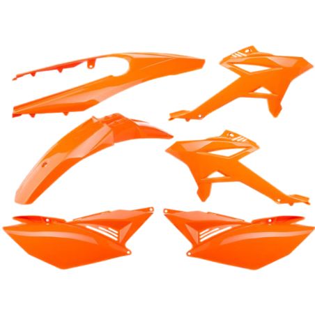 Kit carénage Watts Beta RR après 2012 orange 6 pièces