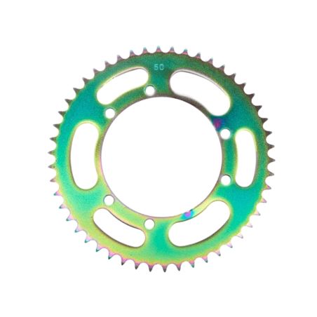 Couronne acier 420 - 50 dents RMX - SMX 96-03 Titane Bleu