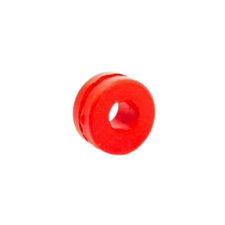 Silentblock de radiador Watts Derbi, Gilera, Aprilia E2, E3, E4 Rojo