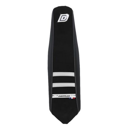 Funda de asiento Mecaboite Doppler adaptable Rieju MRT a partir de 2009 – Negro / Blanco