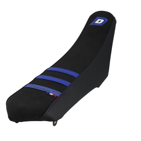 Funda de asiento Mecaboite Doppler adaptable Rieju MRT a partir de 2009 – Negro / Azul