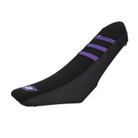 Funda de asiento Mecaboite Doppler adaptable Rieju MRT a partir de 2009 – Negro / Lila