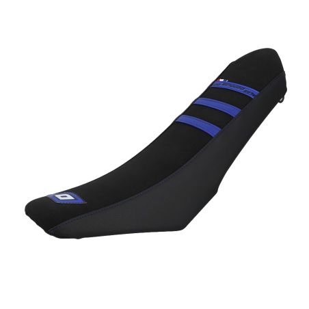 Funda de asiento Mecaboite Doppler adaptable Sherco SM-R a partir de 2013 – Negro / Azul