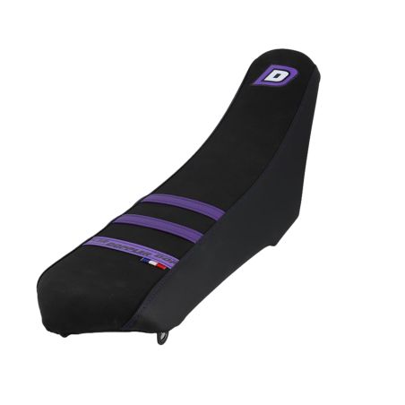 Funda de asiento Mecaboite Doppler adaptable Sherco SM-R a partir de 2013 – Negro / Lila