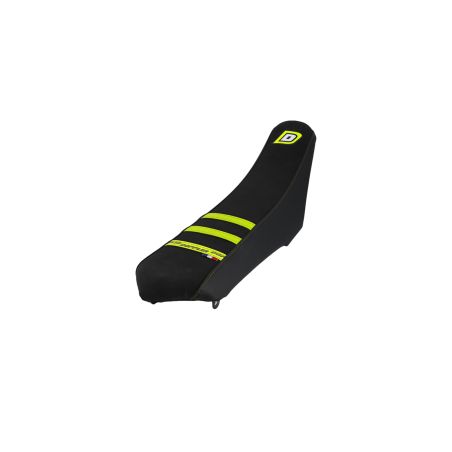 Funda de asiento Mecaboite Doppler adaptable Sherco SM-R a partir de 2013 – Negro / Amarillo Fluo