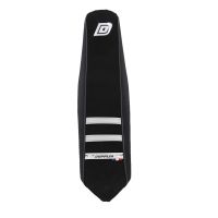 Funda de asiento Mecaboite Doppler adaptable Beta RR Factory / RR Motard Track 2005 a 2010 – Negro / Blanco