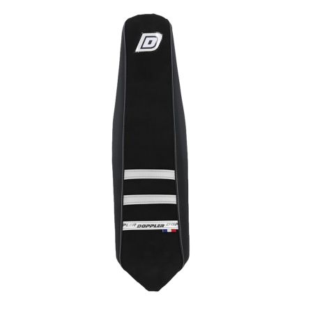 Funda de asiento Mecaboite Doppler adaptable Beta RR Factory / RR Motard Track 2005 a 2010 – Negro / Blanco