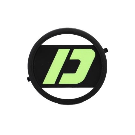 Cache allumage Doppler MBK 51 Noir/ Jaune Fluo