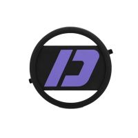 Cache allumage Doppler MBK 51 Noir/ Violet