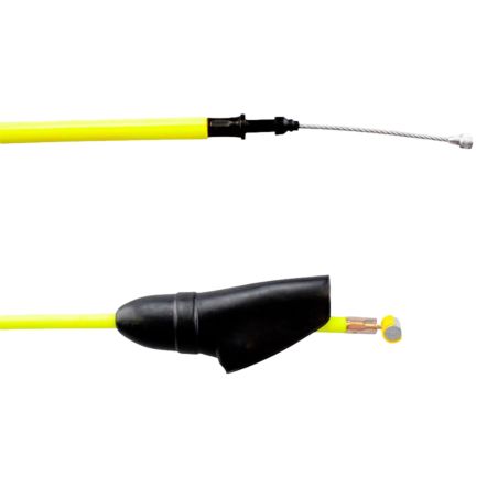 Cable de embrague Doppler Teflon –  Derbi Euro3 / Euro4 – Amarillo fluorescente