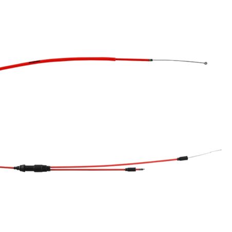 Cable de gas completo Doppler Beta RR Rojo