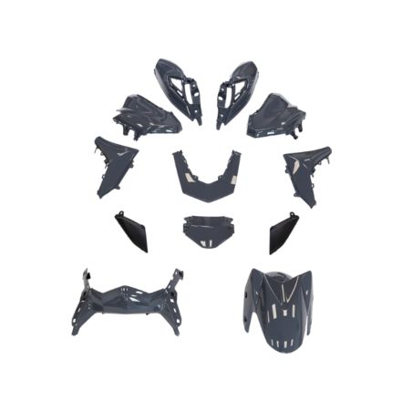 Kit de carenado 12 piezas adaptable Yamaha NMax 125 CC 2021-2024 Gris Nardo