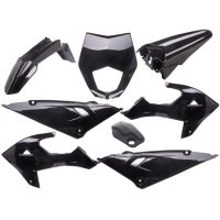 Kit de carenado Rieju MRT de 2022 Watts negro