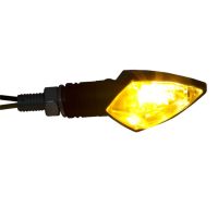Clignotants Watts Rubis Noir Transparent – Homologués (Paire)