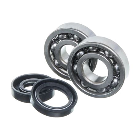 Kit rodamientos y retenes de cigüeñal Watts Minarelli AM6 (6303 C3 y 6204 C4)