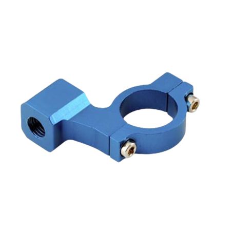 Soporte de retrovisor Watts Aluminio Azul Ø8mm rosca derecha