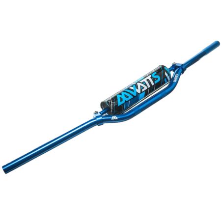 Manillar WATTS con barra 22 mm azul + espuma WATTS