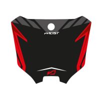 Kit de adhesivos placa portafaro Most Honda CRF 450 2020-2021 - Negro/ Rojo