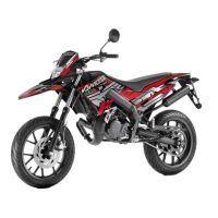 Kit de adhesivos Most cromado mate Derbi Senda X-Treme / Racing & Gilera SMT / RCR 2018-2021 – Rojo/Gris