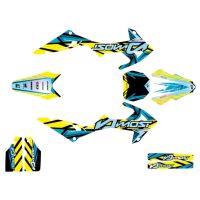 Kit decoración Most V2 Rieju MRT a partir de 2022 – Azul/Amarillo/Cromo