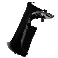 Tablier avant droit adaptable MBK Ovetto/ Yamaha Neos après 2008 Noir brillant