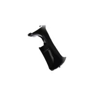 Tablier avant gauche adaptable MBK Ovetto/ Yamaha Neos après 2008 Noir brillant