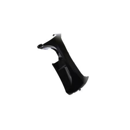 Tablier avant gauche adaptable MBK Ovetto/ Yamaha Neos après 2008 Noir brillant