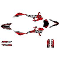 Kit déco Most V2 Fantic 50 – Rouge holographique