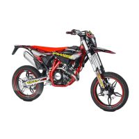 Kit decoración Most Beta RR a partir de 2021 – Cromado mate Rojo/Gris/Amarillo