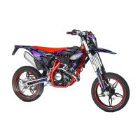 Kit déco Most chromé mat Beta RR à partir de 2021 Violet bleu