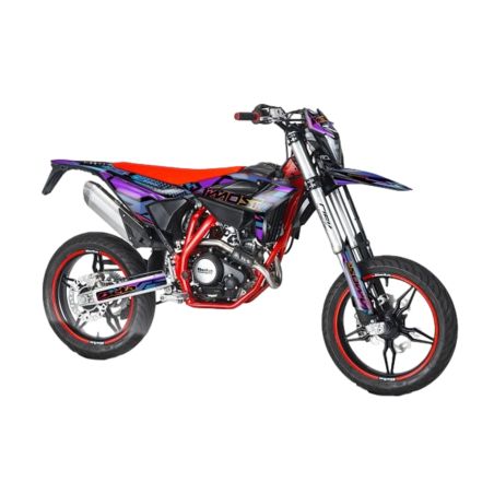 Kit déco Most chromé mat Beta RR à partir de 2021 Violet bleu