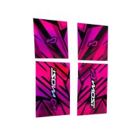 Kit déco fourche inversée Most holographique rose