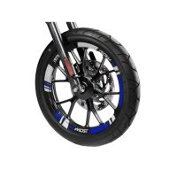Kit déco jantes moto Most Bleu