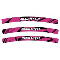 Kit de decoración llantas Most holográfico rosa