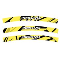 Kit déco jante Most holographique jaune