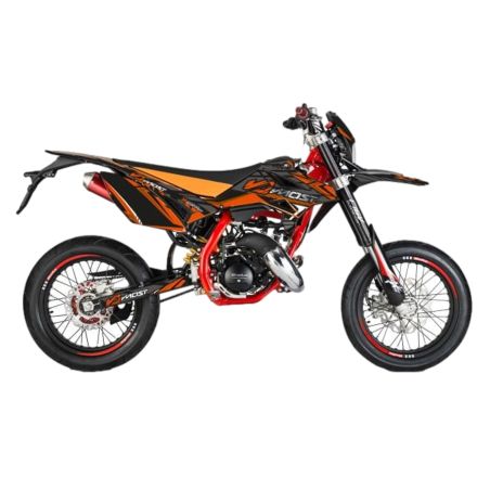 Kit déco Most V2 Beta 50 après 2012 orange pailleté et chromé