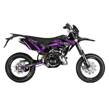 Kit déco Most V2 Beta 50 après 2012 violet pailleté et chromé