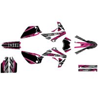 Kit de decoración Most V2 Rieju MRT antes de 2021 – rosa con purpurina