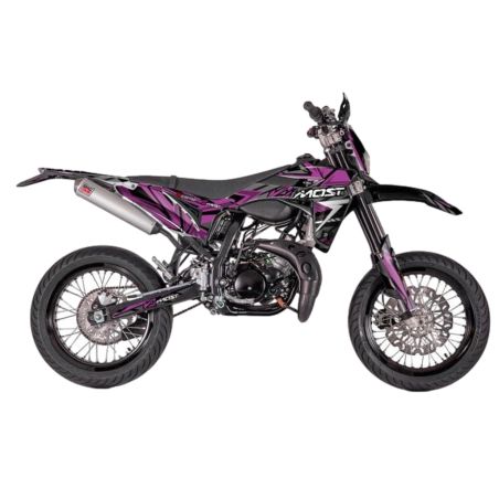 Kit de decoración Most V2 Sherco 50 después de 2017 – violeta con purpurina