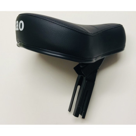 Selle noire PIAGGIO CIAO avec inscription