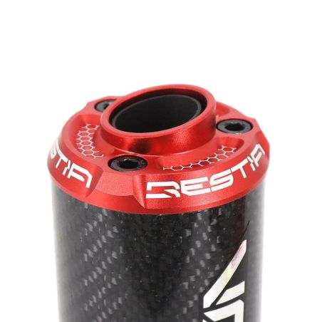 Silencieux d'échappement Voca Bestia Carbone/ Rouge