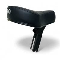 Selle noire PIAGGIO CIAO avec inscription