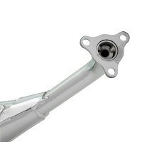 Pot d'échappement VOCA CHROMED 50cc - Sherco 50 SM-R / SE-R passage bas