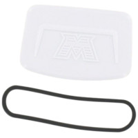 Cache compteur blanc adaptable MBK Motobecane