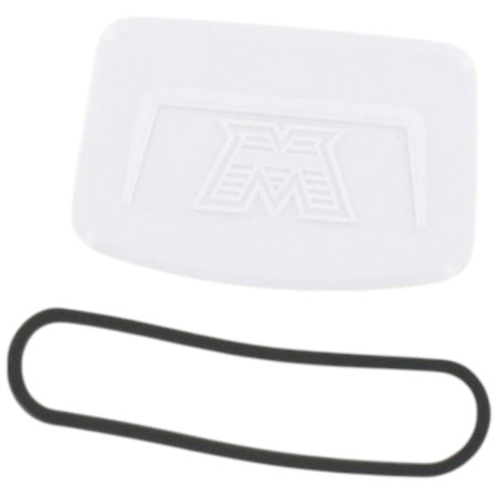 Cache compteur blanc adaptable MBK Motobecane