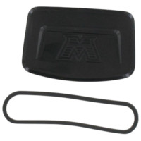 Cache compteur noir adaptable MBK Motobecane