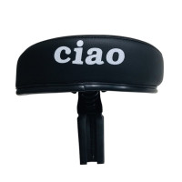 Selle noire PIAGGIO CIAO avec inscription