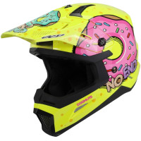 copy of Casque Cross NOEND Donuts Jaune XS