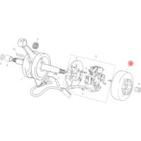 Rotor d'allumage 12 pôles Origine Sherco 50 après 2024